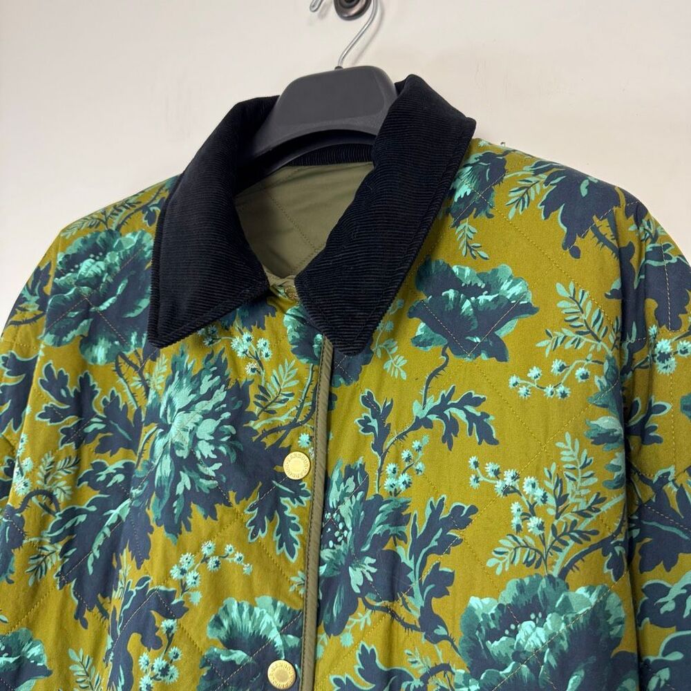 Barbour x House of Hackney - Daintry Reversible Quilted Jacket US 12 - Picture 8 of 12